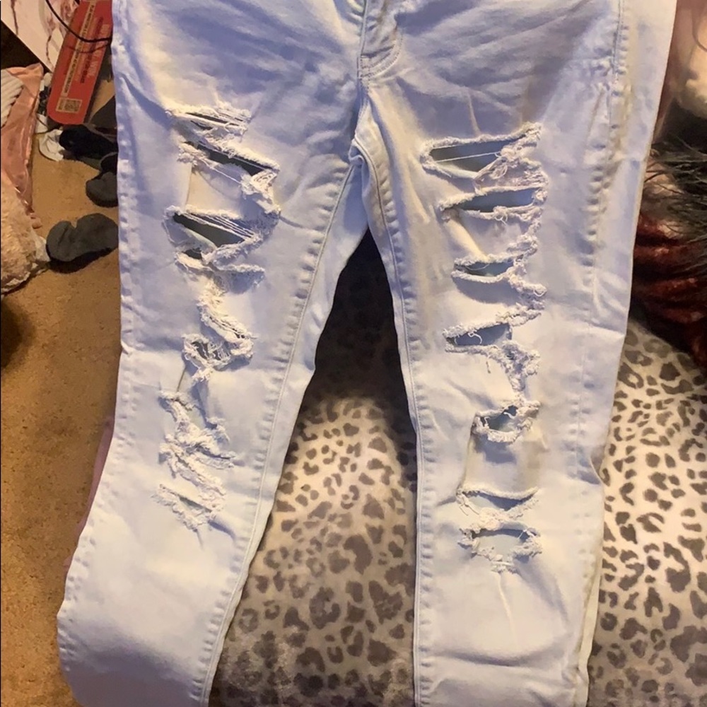 American eagle size 12 ripped jeans
